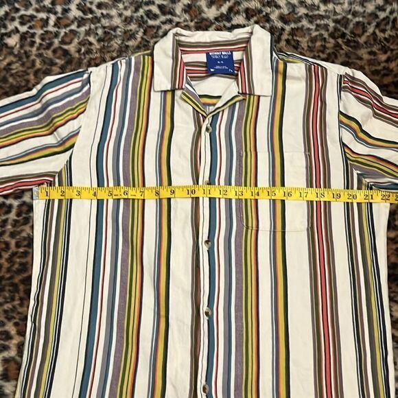 Urban Outfitters Without Walls Striped Button Closure Shirt Casual Boho - Picture 5 of 10